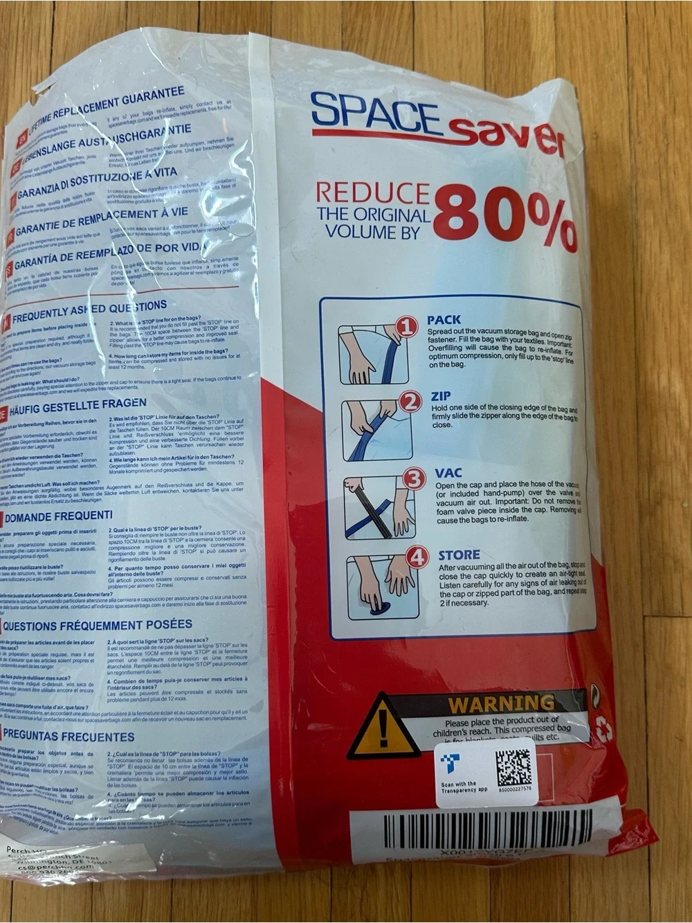 Space Saver Vacuum Storage Bags